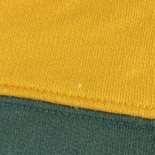 Green Bay Packers Crewneck Sweatshirt Mens Size M Green Yellow Colorblock NFL - Picture 12 of 18