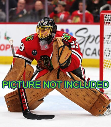 PRO-54 MARC-ANDRE FLEURY CHICAGO BLACKHAWKS ESPOSITO #35 ADIDAS AUTHENTIC JERSEY - Picture 3 of 11