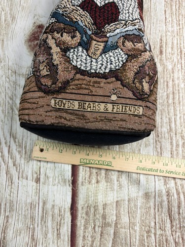 Woodworkers Boyds Bears Wilson 10" x 15" Wandteppich Türstopper USA Oma Kern - Bild 7 von 10