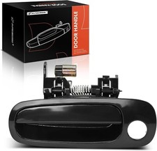 Front Driver Side Exterior Door Handle with Keyhole Compatible with Toyota