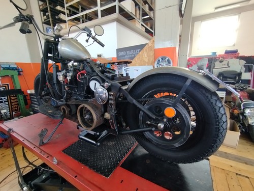CUSTOM-MOTORRAD RAT BIKE MOTO HARLEY-DAVIDSON - Bild 8 von 10