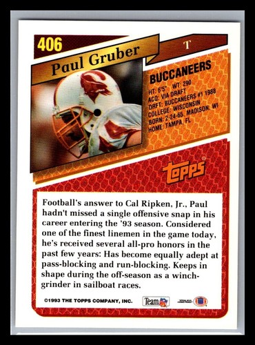 1993 Topps Football # 221 - 440 - Pick Your Card! - Picture 372 of 440