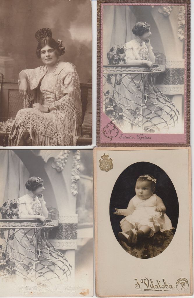 SPAIN PHOTOGRAPHY PEOPLE 17 Vintage Postcards pre-1940 Tania okazja, popularna