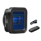 Mobile Phone Anamorphic Movie Lens 1.55X Deformation Filmmaking Lens with Clips