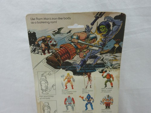 MOTU,VINTAGE,RAM MAN,Masters of the Universe,MOC,sealed,Figur,He-Man - Bild 6 von 12