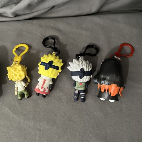 Naruto Shippuden Inuyasha etc Schlüsselanhänger/Taschenclips 6 Stück aus Blind Bags Anime - Bild 7 von 7