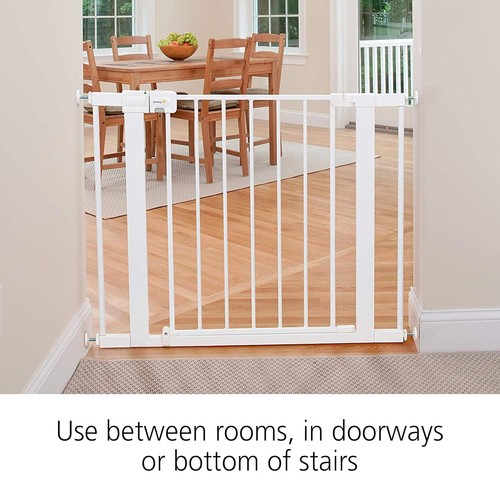 Safety 1st Easy Install Walk Thru Baby Gate for Doorways, Fits 29"-38", 28" Tall - 第 2/15 張圖片
