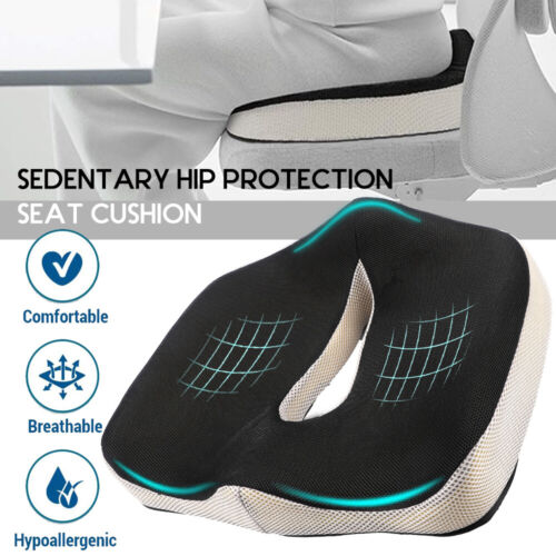 Pad Cushion Cotton Orthopaedic Sciatica 1PC Back Hip Body Joint Pain Relief UK - Picture 3 of 20