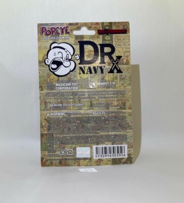 Medicom Rare Be@rbrick Drx Popeye 100% | eBay