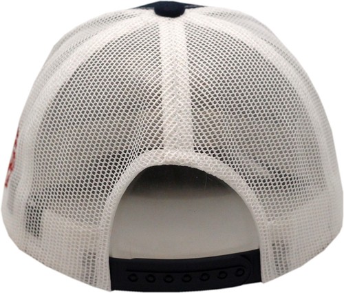Chicago Fire Department Snapback Letternest Trucker Mesh Navy/White - Picture 2 of 3