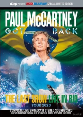 洋楽 paul mccartney GET BACK TOUR RIO1990 Paul McCartney Greatest Hits Live 1990 Get Back World Tour