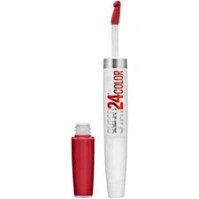 Maybelline SuperStay 24 2-Step Liquid Lipstick, 025 Keep Up The Flame