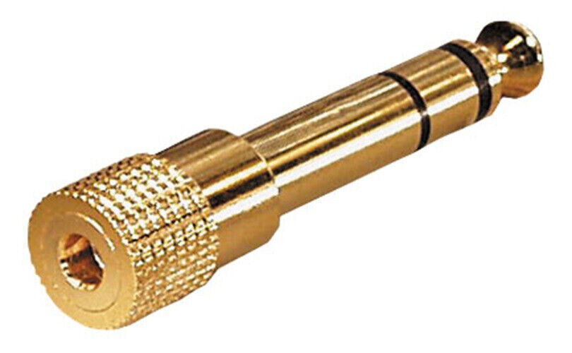 Thumbnail - Klinkenstecker Kopfhörer Adapter 6,3mm Stereo Stecker 3,5mm Stereo