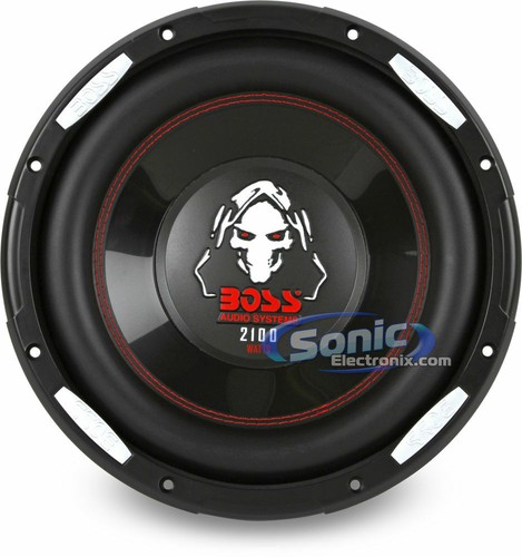 Boss P106DVC 2100W Max 10" Phantom Series Dual 4 ohm Car Audio Subwoofer - Picture 3 of 6