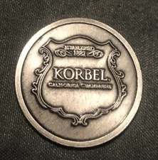 Korbel California Champagne ....Golf Ball Marker...