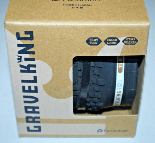 Panaracer GravelKing X1 700x35 Black Tubeless Gravel King Road Touring Gravel - Picture 3 of 8