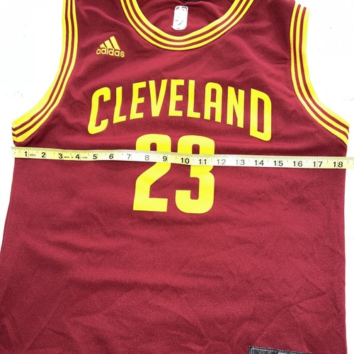 Adidas Size M Boys Youth Jersey Cleveland Irving 2 Basketball NBA - Picture 5 of 6