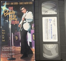 The Buddy Holly Story (VHS) VG+ DF