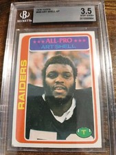 Graded 1978 Topps - #460 Art Shell (3.5) HoF