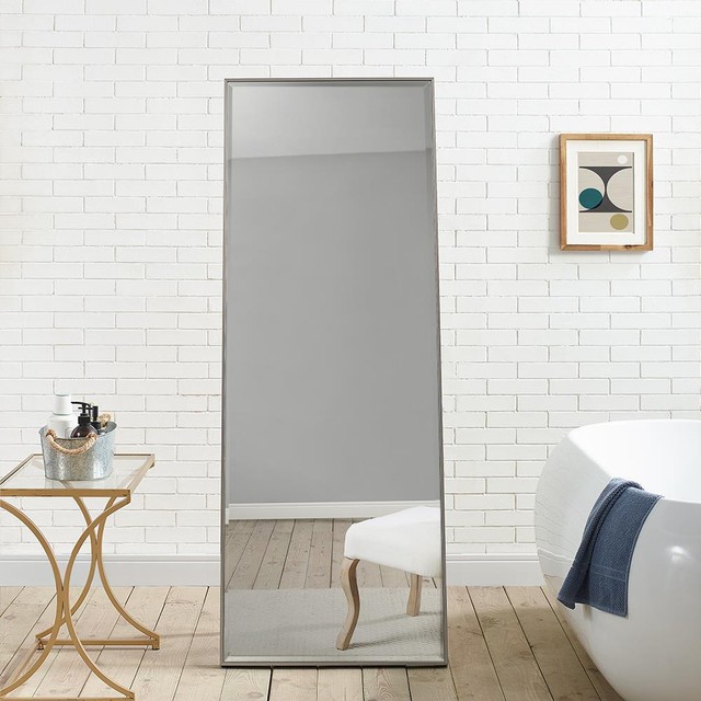 Naomi Home 65512 66 X24 In Floor Mirror Silver