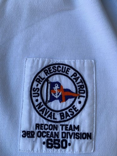 Polo Ralph Lauren Polo Shirt Mens XL Rescue Patrol Embroidered Logo - Picture 9 of 14