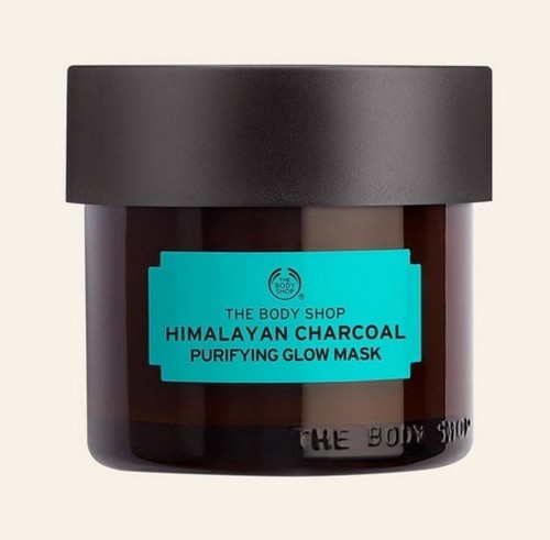 The Body Shop Himalayan Charcoal Purifying Glow Mask NEW VEGAN - Picture 1 of 1