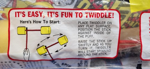 Vintage 1977 Chemtoy Corp Twiddle A TWIDDLER Toy Game, Unopened Package! - Picture 7 of 11