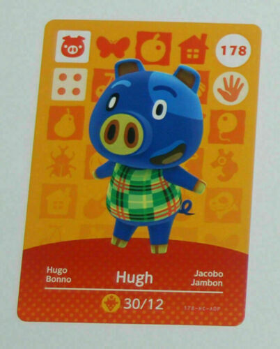 Kopierkarte (101-200) Animal Crossing New Horizons Amiibo Karte NS Switch 3DS Karte - Bild 80 von 102