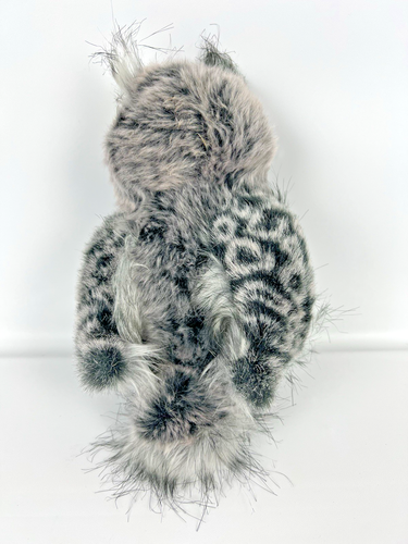 Great Horned 9” Realistic Owl Plush Figure Stuffed Animal Bird, By Aurora - Picture 5 of 9