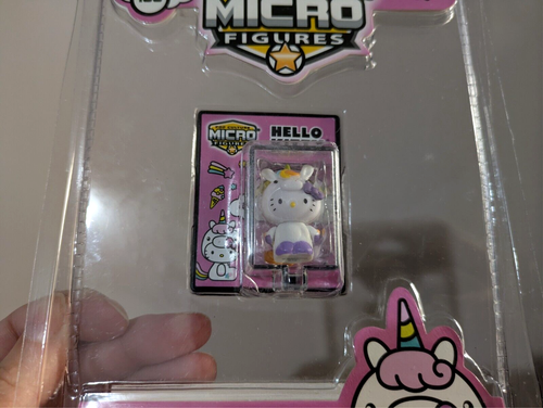 World's Smallest Hello Kitty Unicorn Micro Figures New! Stocking Stuffer! - Picture 4 of 5