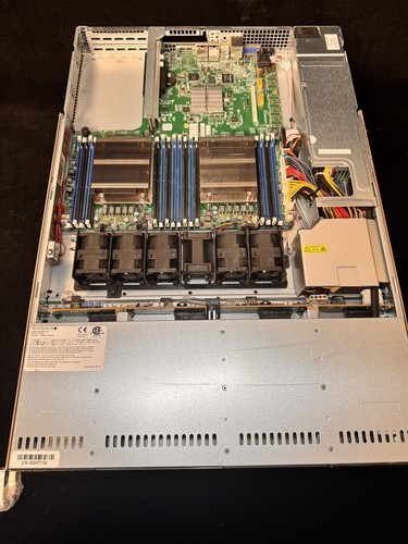 SUPERMICRO CSE-815 4LFF X10DDW-i 2x 14 CORE E5-2683v3 2.0GHz 256GB RAM 4x 4TB - Picture 4 of 5