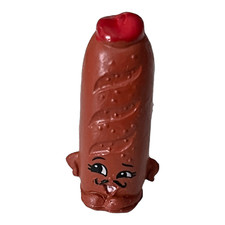NEW Shopkins Season 2 Figure Brown Slick Breadstick