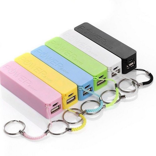 Portable 2600mAh Power Bank Case Charger USB External Battery Box For Cell Phone