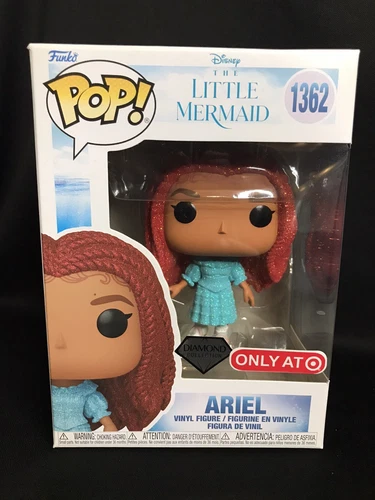 Funko Pop! The Little Mermaid Ariel #1362 Diamond Target Exclusive Figure