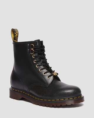 Dr. Martens 1460 YOTS Year of the Snake 8 Tie Boots Black