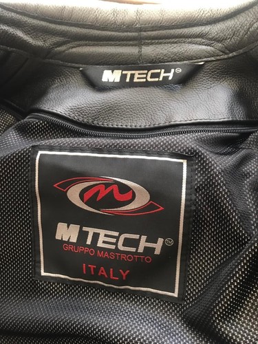 giubbino moto in pelle M Tech T Rex taglia 44 - Foto 5 di 6