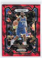 2023-24 Panini Prizm Tim Hardaway Jr. #69 Red Cracked Ice Base Mavericks