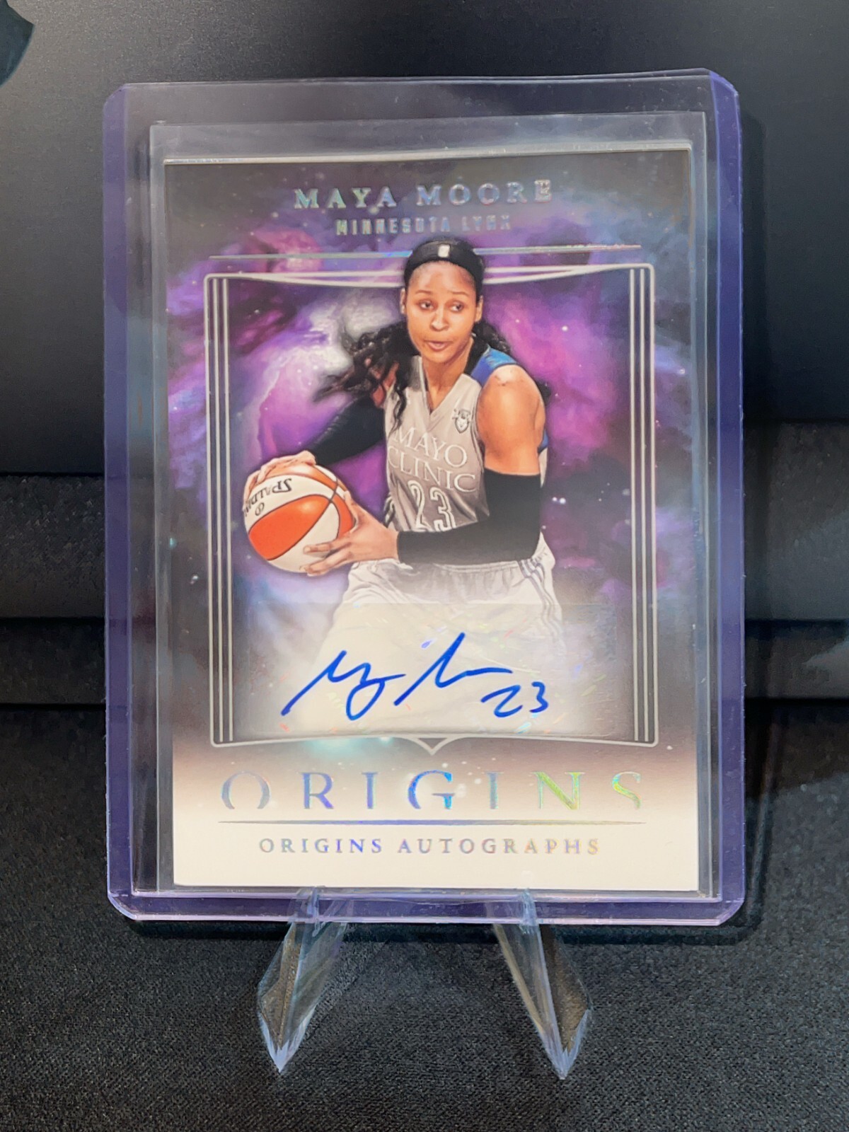 2024 PANINI ORIGINS WNBA MAYA MOORE AUTO AUTOGRAP RC ROOKIE CARD MINNESOTA LYNX
