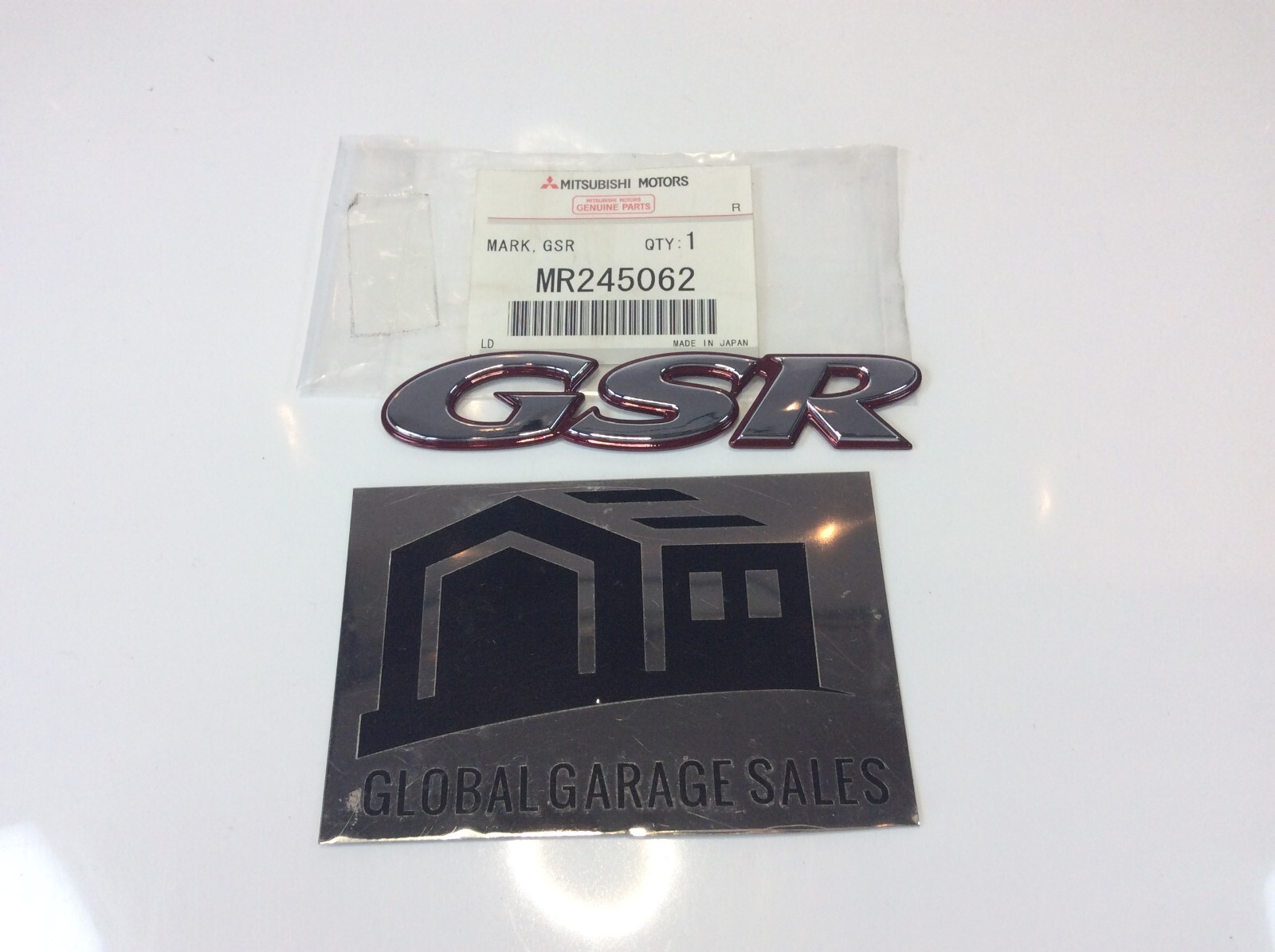 Mitsubishi Genuine GSR Emblem Genuine MR245062 From Japan New | eBay