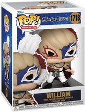 Funko Pop Black Clover - Captain William Vangeance Figure w/ Protector