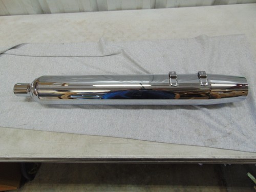 Harley 95-06 Touring Chrome Stock Exhaust Muffler Slip-on NOS P/N: 65554-95