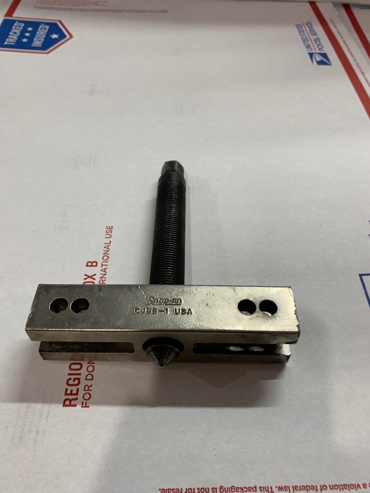 Snap On Puller Bar w Pressure Screw CJ83-3 CJ86-1 Snap On Puller Bar w Pressure Screw CJ83-3 CJ86-1