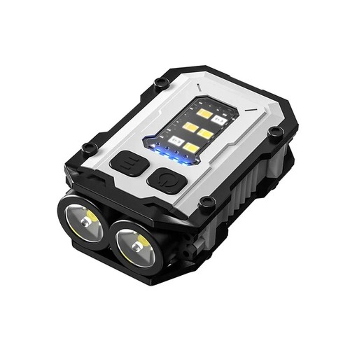 Mini Llavero Multifunción Linterna LED USB Recargable EDC Luz Brillante - Imagen 13 de 14