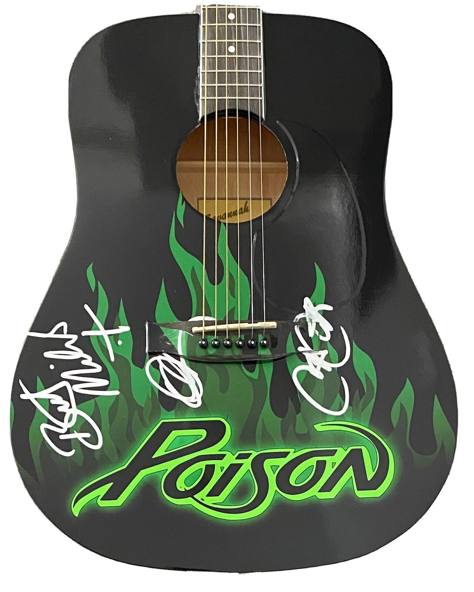 Bret Michaels Poison Signed Les Paul Electric Guitar COA Proof Autographed Bret Michaels Poison Signed Les Paul Electric Guitar COA Proof Autographed