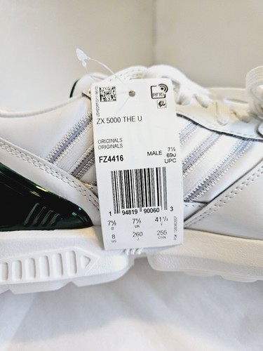 adidas ZX 5000 x The U A-ZX Series Men University of Miami FZ4416 Sneaker Size 8 - Picture 10 of 12