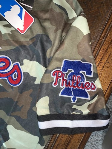 Philadelphia Phillies PRO STANDARD Embroidered 3-Patch CAMO Shirt-MEN MEDIUM NWT - Picture 9 of 22