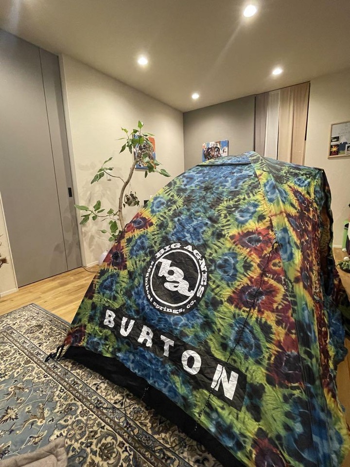 USED Burton×bigagnes Big Agnes tiedye red for 2 people from Japan eBay