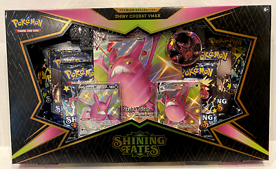 Shining Fates Shiny Crobat VMAX Premium Collection Box Shining Fates Shiny Crobat VMAX Premium Collection Box