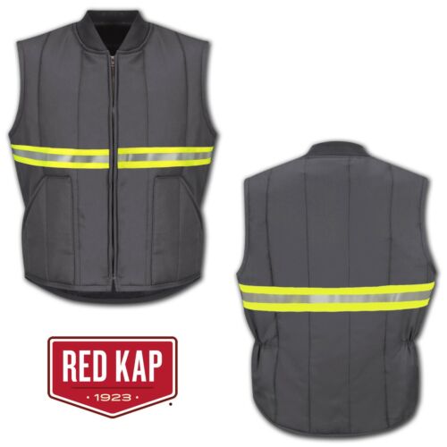 Red Kap Reflective Hi Vis Vest Enhanced Visibility Industrial Work Uniform VT22 - Picture 15 of 18