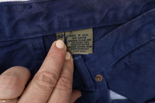 Deadstock Vintage 90s Calvin Klein Mens 30x34 Relaxed Fit Tapered Leg Jeans USA - Picture 9 of 14